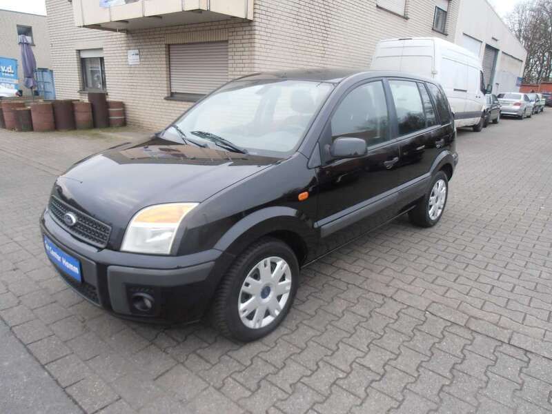 Pantherschwarz metallic Gebraucht 2008 Ford Fusion Fun X Kleinwagen | 3.590 € (Fairer Preis) - Bild 1/4