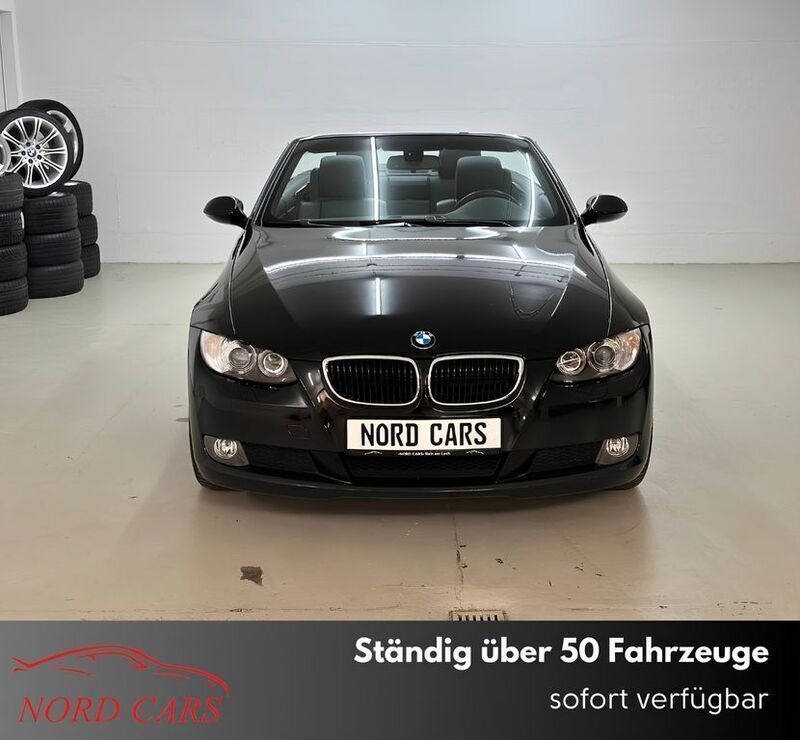 Schwarz Gebraucht 2008 BMW 320 Cabriolet Comfort Edition Cabrio | 18.000 € (Teuer) - Bild 1/4