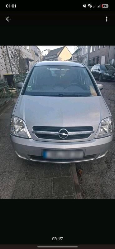 Second-hand Opel Meriva 100 CP (73 kW) 2003 Argintiu Monovolum