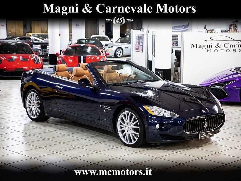 Gebraucht Maserati GranCabrio 441 PS (324 kW) 2010 Blau Cabrio