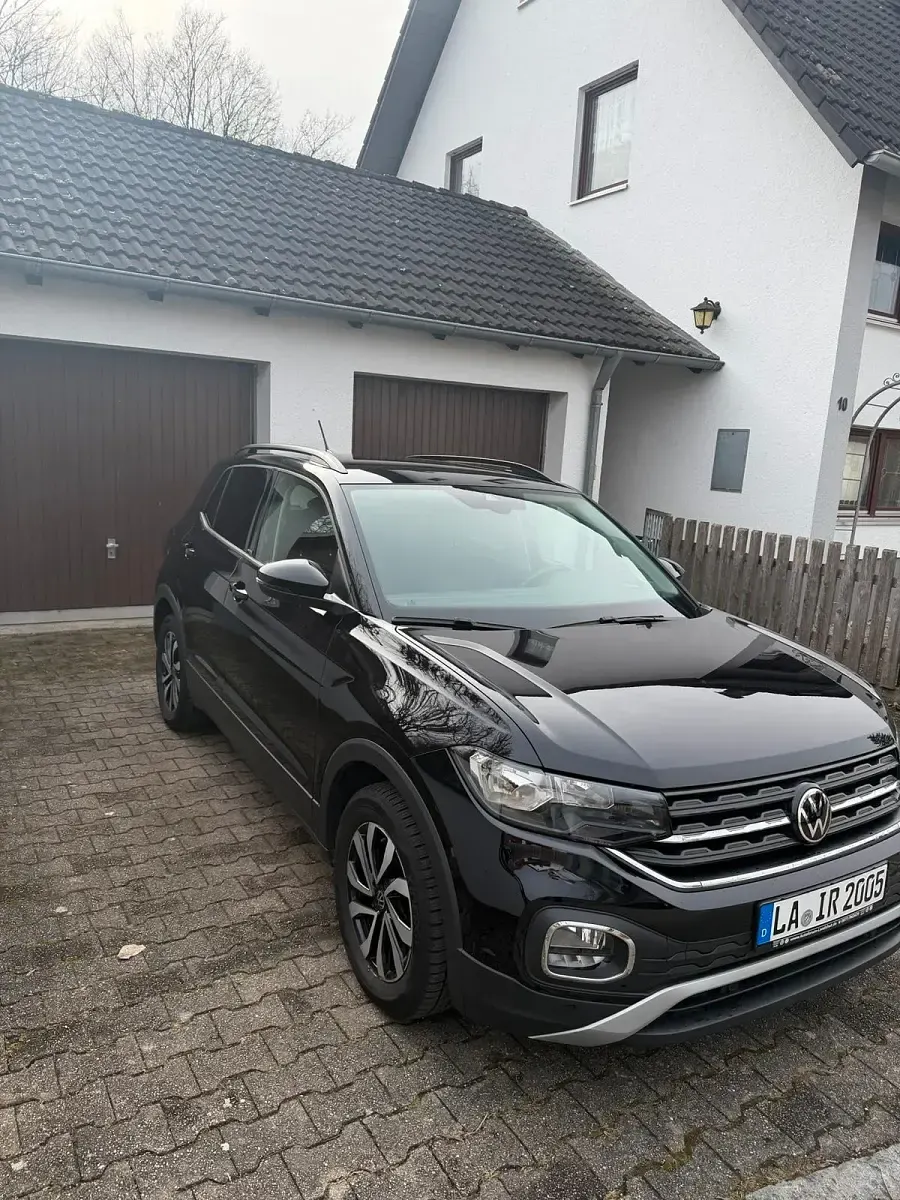 Gebraucht VW T-Cross 110 PS (80 kW) 2021 Schwarz SUV