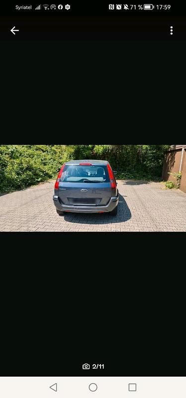 Gebraucht Ford Fusion 80 PS (58 kW) 2004 Grau Kleinwagen