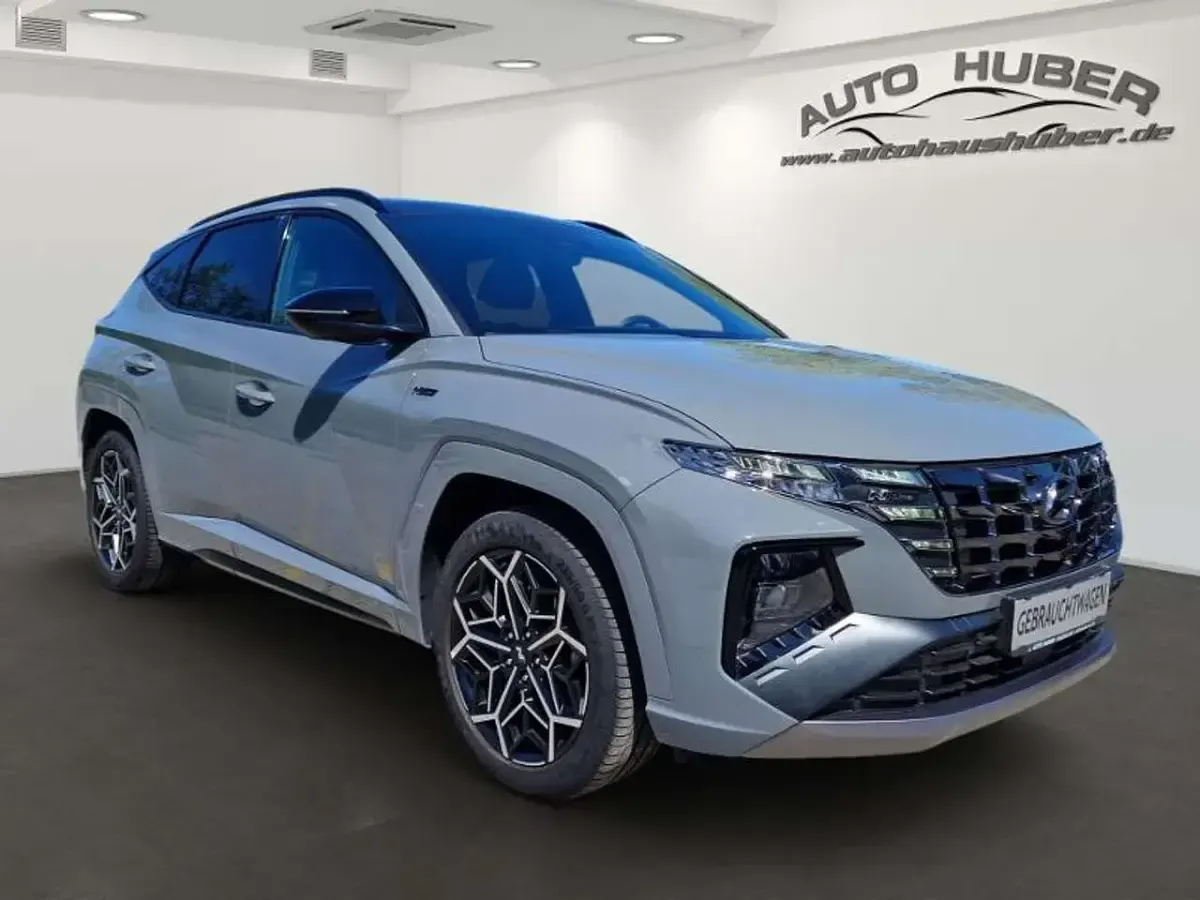 Gebraucht Hyundai Tucson N Line 179 PS (131 kW) 2023 Silber SUV