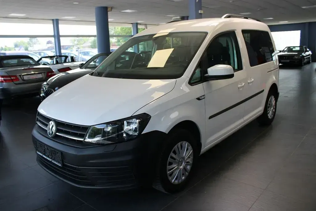 Gebraucht VW Caddy 102 PS (75 kW) 2018 Weiß Van / Kleinbus