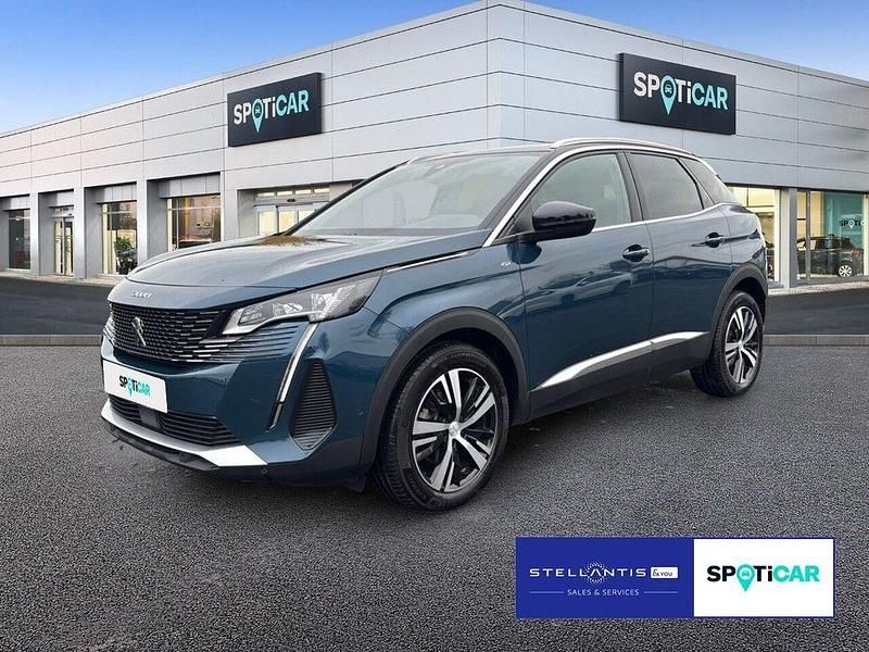 Blau Gebraucht 2023 Peugeot 3008 GT SUV | 21.750 € (Superpreis) - Bild 1/3
