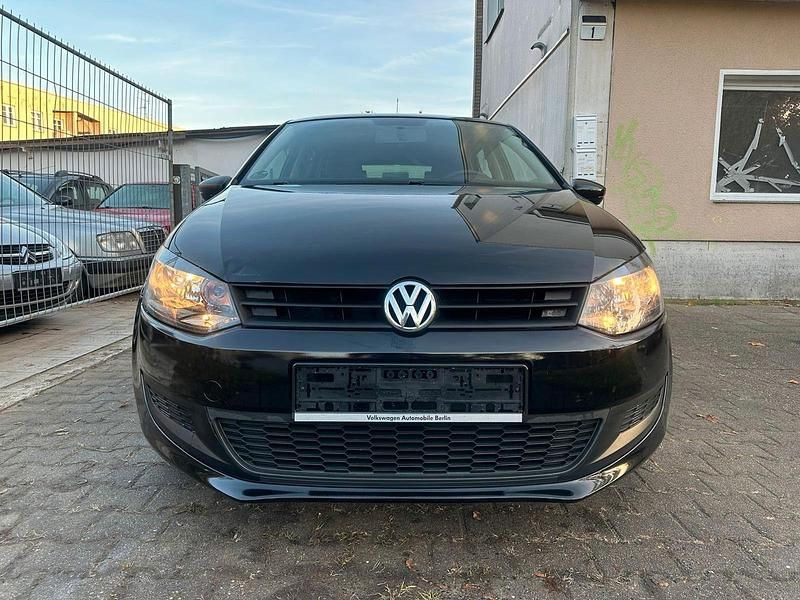 Gebraucht VW Polo Trendline 60 PS (44 kW) 2010 Schwarz Kleinwagen