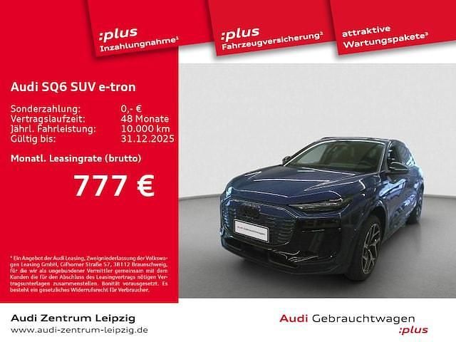 Blau Gebraucht 2024 Audi SQ6 e-tron Edition .1 SUV | 77.880 € (Fairer Preis) - Bild 1/3