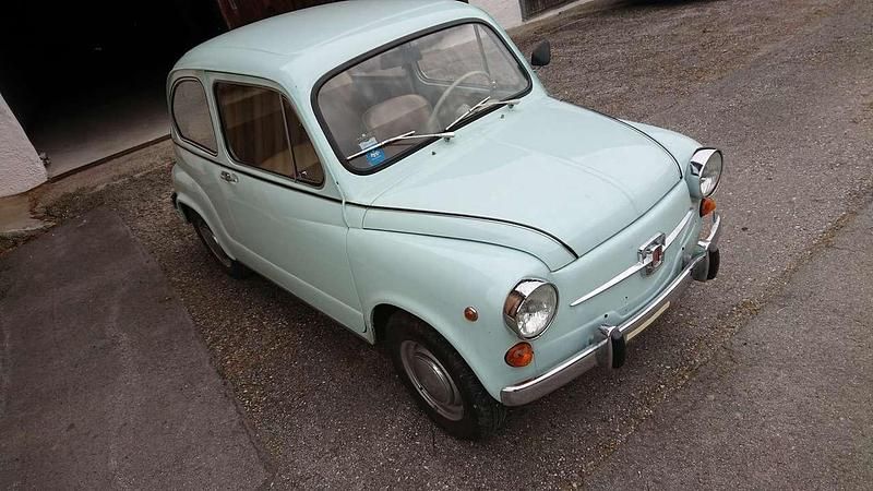 Gebraucht Fiat 600D 23 PS (16 kW) 1966 Blau Limousine