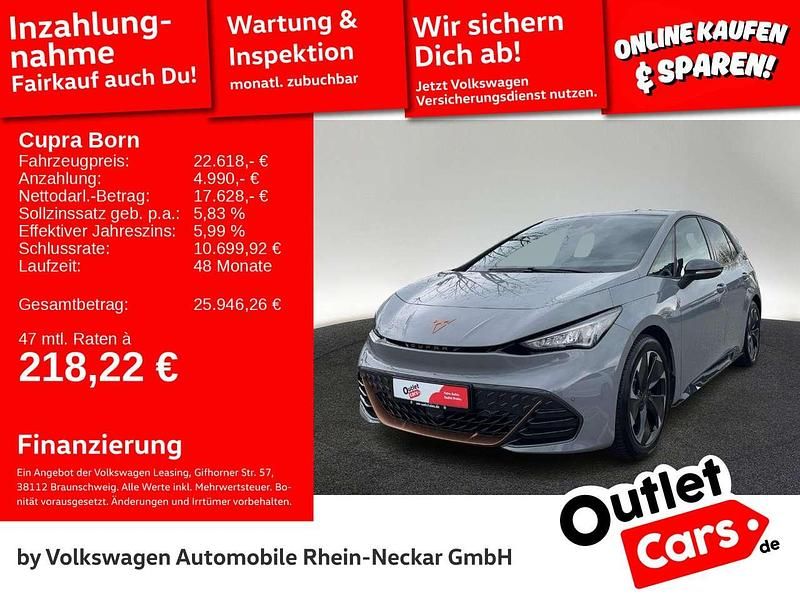 Gebraucht Cupra Born 150 kW (204 PS) 2023 Vapor grau Kleinwagen