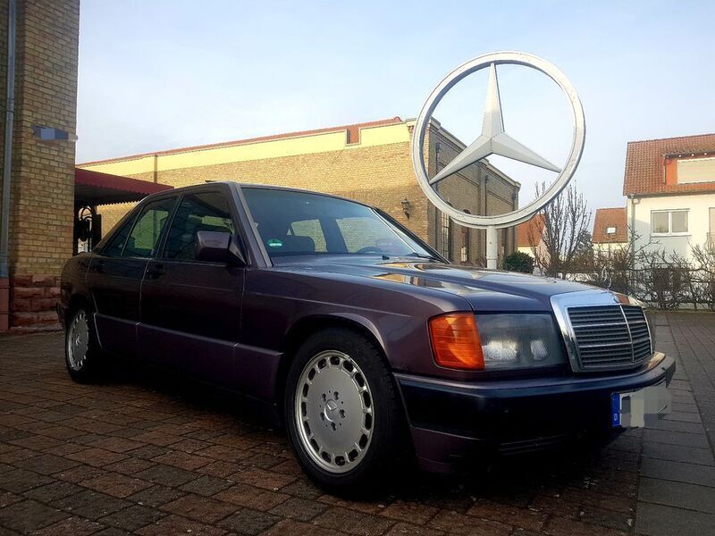 Violet Gebraucht 1991 Mercedes 190 Limousine | 7.900 € - Bild 1/4