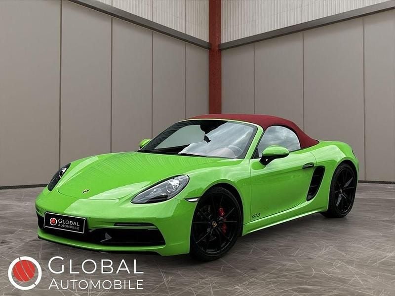 Grün Gebraucht 2018 Porsche 718 Boxster GTS Cabrio | 59.990 € (Superpreis) - Bild 1/4