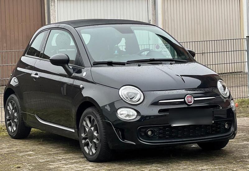 Schwarz Gebraucht 2021 Fiat 500C Cabrio | 13.150 € (Guter Preis) - Bild 1/4