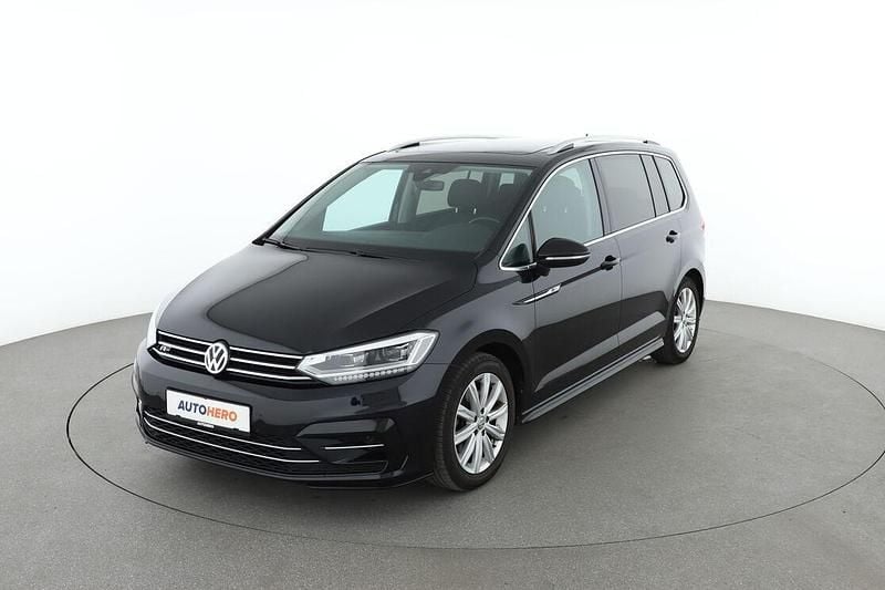 Schwarz Gebraucht 2019 VW Touran Highline Van / Kleinbus | 24.400 € (Guter Preis) - Bild 1/3