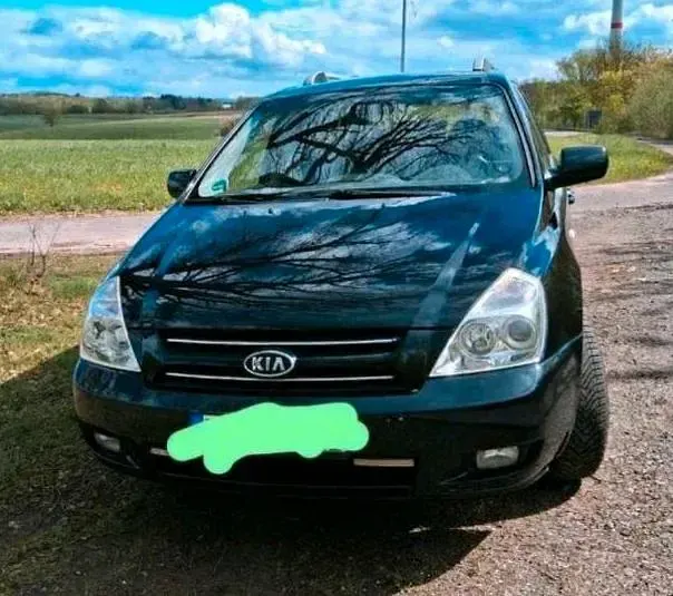 Gebraucht Kia Carnival 185 PS (136 kW) 2007 Schwarz Van / Kleinbus