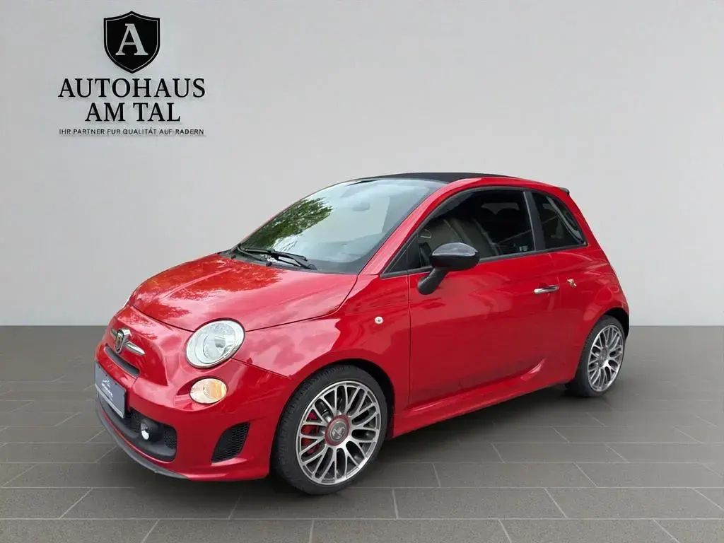 Second-hand Abarth 500C Custom 135 CP (99 kW) 2014 Roșu Cabrio