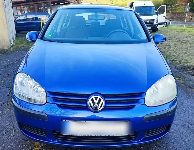 Blau Gebraucht 2005 VW Golf V Kleinwagen | 800 € (Guter Preis) - Bild 1/4