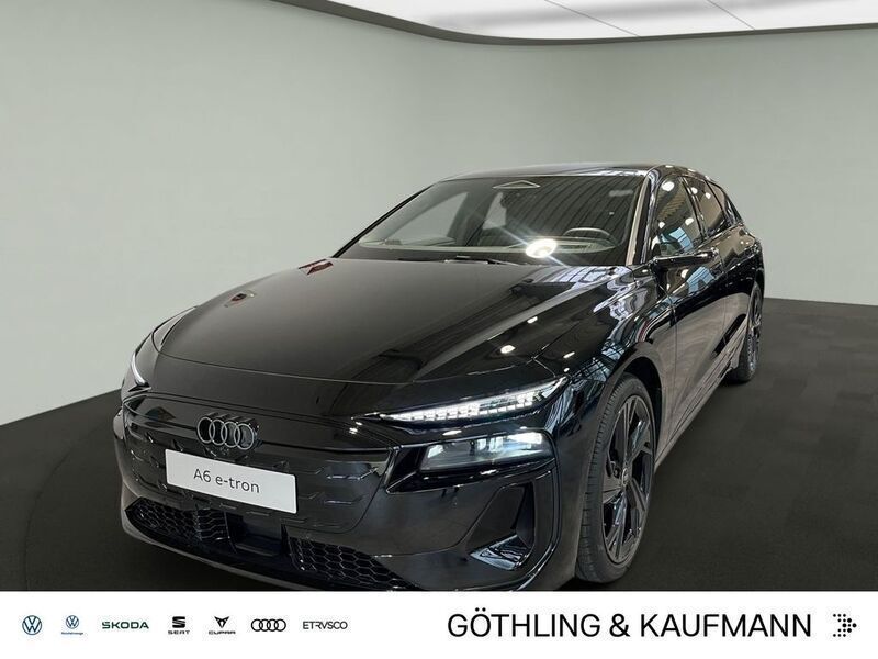 Mythosschwarz metallic Gebraucht 2025 Audi A6 e-tron Performance Kombi | 75.490 € (Superpreis) - Bild 1/4