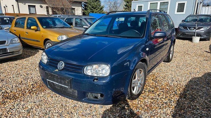 Gebraucht VW Golf IV Basis 131 PS (96 kW) 2002 Blau Kombi