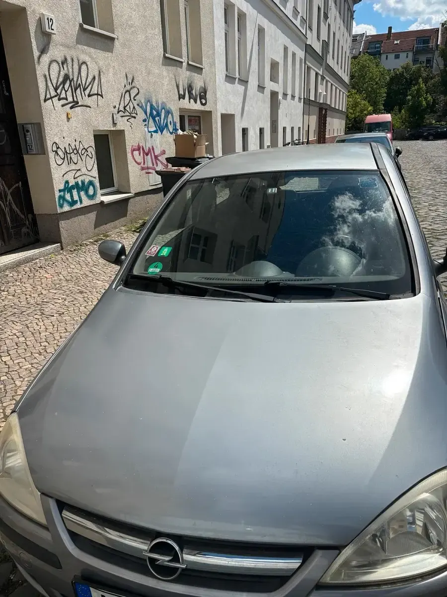 Gebraucht Opel Corsa 75 PS (55 kW) 2003 Silber Kleinwagen
