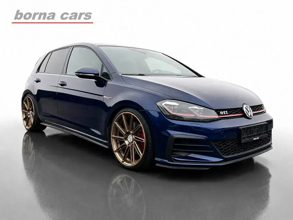 Gebraucht VW Golf VII GTI 230 PS (169 kW) 2018 Atlantic blue Kleinwagen