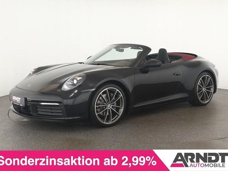 Schwarz Gebraucht 2024 Porsche 911 Carrera Chrono Cabrio | 129.884 € (Superpreis) - Bild 1/4