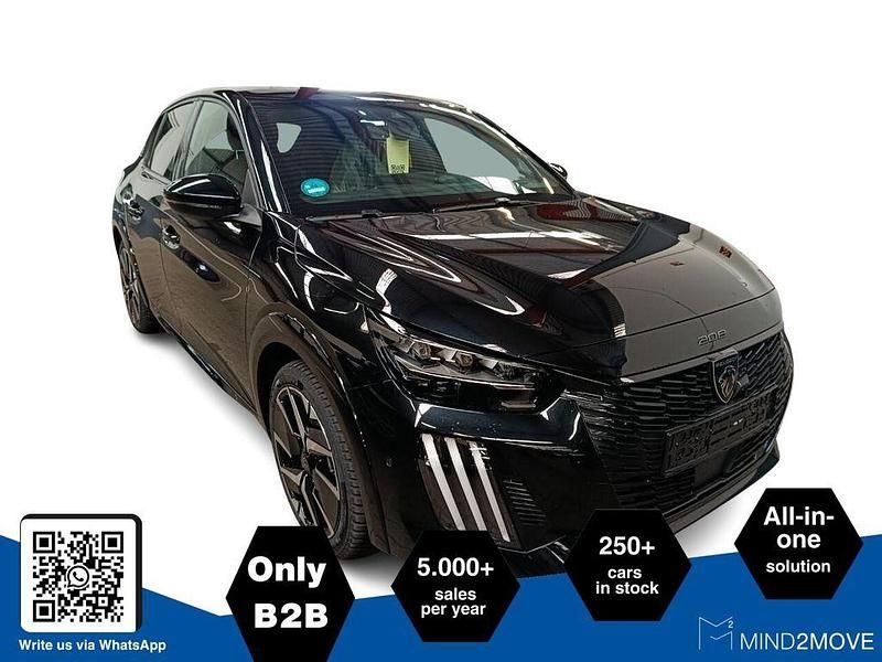 Schwarz Gebraucht 2024 Peugeot e-208 GTi Kleinwagen | 25.295 € - Bild 1/3