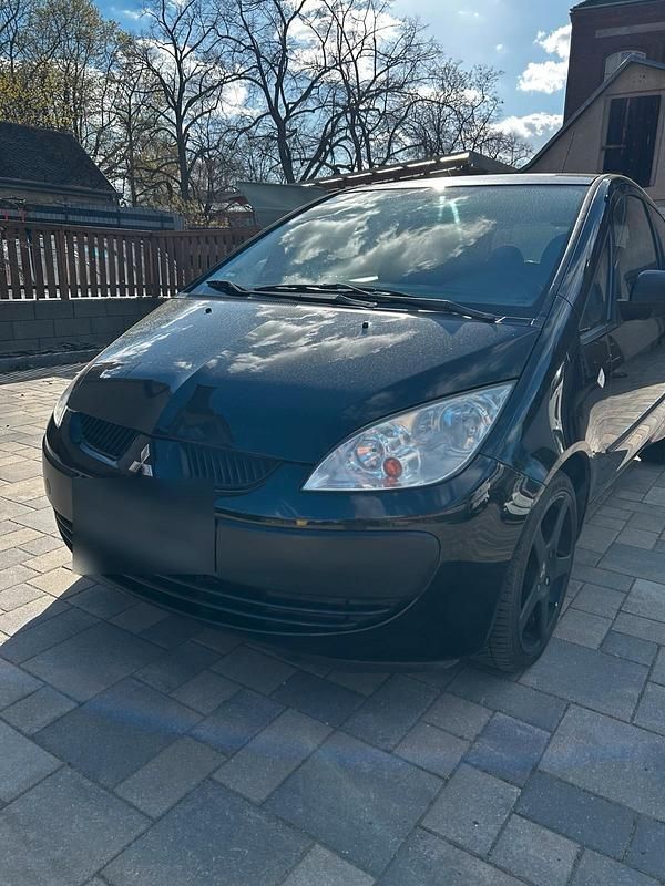 Gebraucht Mitsubishi Colt 95 PS (69 kW) 2007 Schwarz Kleinwagen