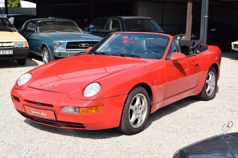 Rot Gebraucht 1992 Porsche 968 Cabrio | 21.490 € - Bild 1/4
