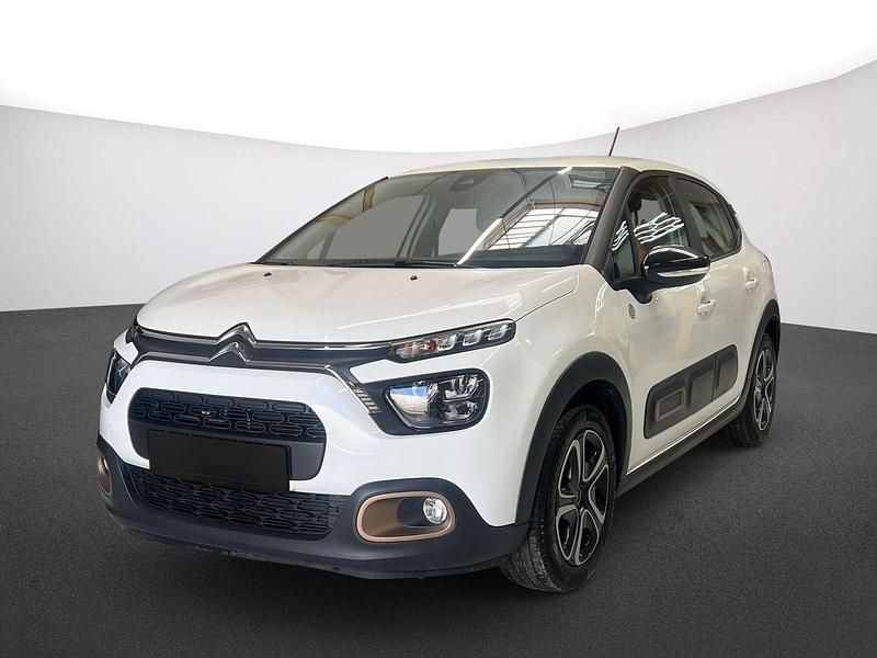 Gebraucht Citroën C3 PureTech 82 PS (60 kW) 2023 Lack weiss banquise/deckende lackierung Kleinwagen