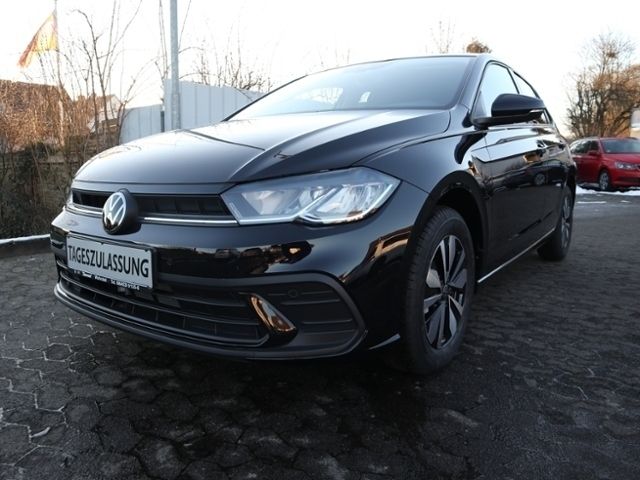 Neu VW Polo Move 95 PS (69 kW) 2025 Schwarz Kleinwagen