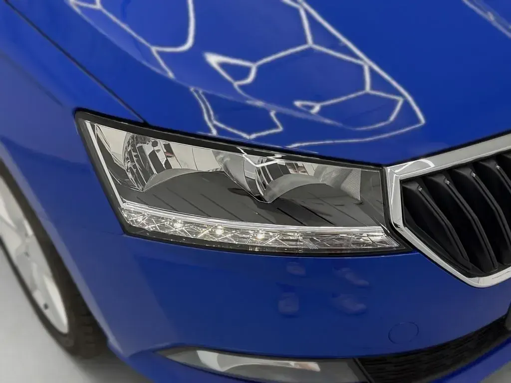 Gebraucht Skoda Fabia 95 PS (69 kW) 2019 Blau Kleinwagen