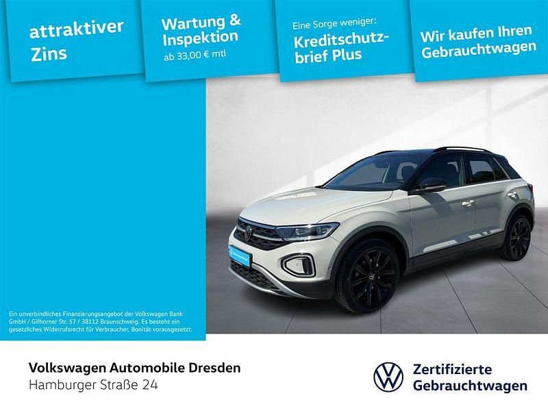 Ascotgrau/deep black perleffek Gebraucht 2022 VW T-Roc Style SUV | 25.890 € (Fairer Preis) - Bild 1/4