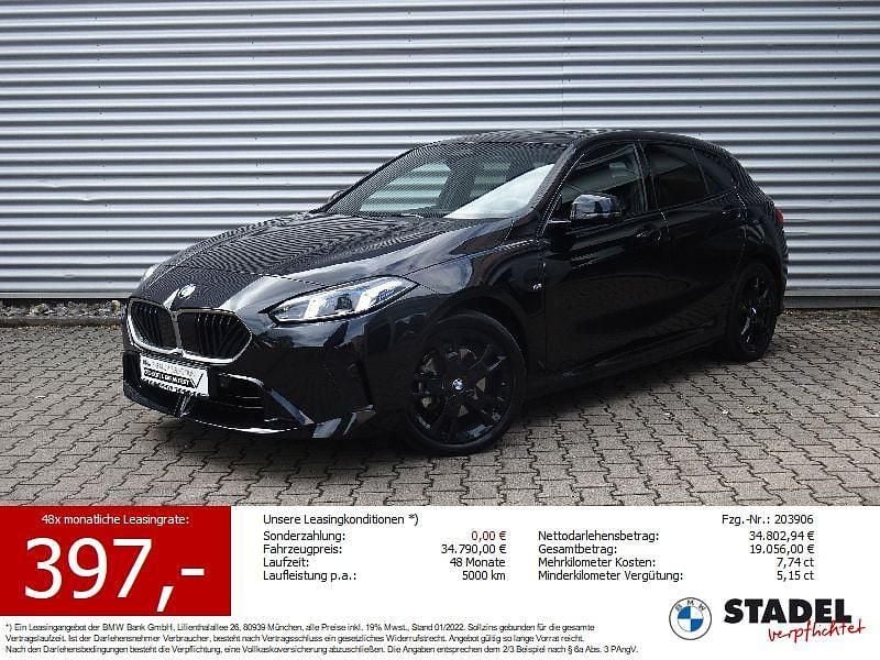 Schwarz Gebraucht 2024 BMW 120 M Sport Kleinwagen | 34.790 € (Fairer Preis) - Bild 1/4