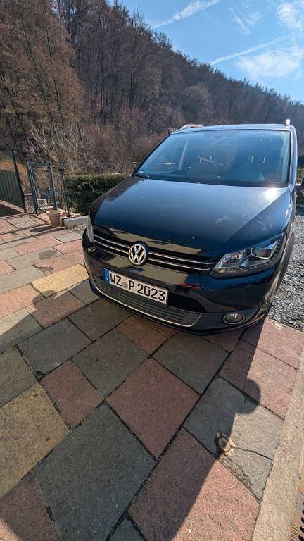 Gebraucht VW Touran 170 PS (125 kW) 2012 Schwarz Van / Kleinbus