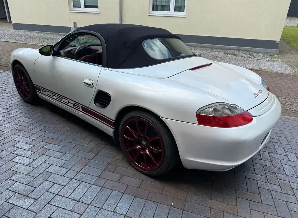 Gebraucht Porsche Boxster 228 PS (167 kW) 2004 Weiß Cabrio