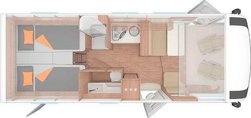 Weiß uni Gebraucht 2025 Weinsberg CaraCore Van | 79.990 € - Bild 1/2