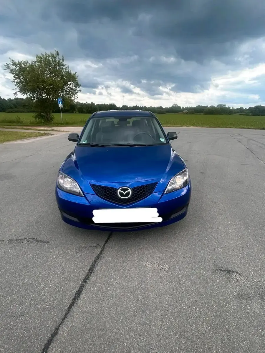 Gebraucht Mazda 3 109 PS (80 kW) 2008 Blau Kleinwagen