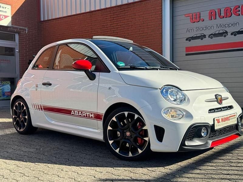 Weiß Gebraucht 2019 Abarth 595C Competizione Cabrio | 21.900 € (Guter Preis) - Bild 1/4