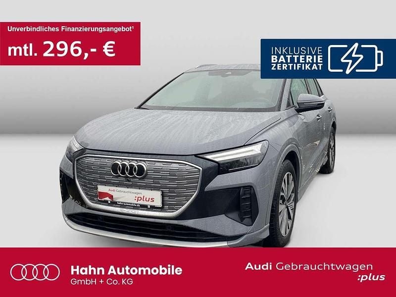 Grau Gebraucht 2022 Audi Q4 e-tron Sport SUV | 28.850 € (Superpreis) - Bild 1/3