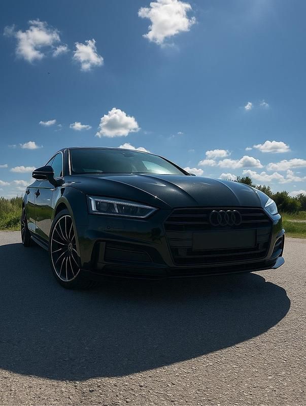 Schwarz Gebraucht 2018 Audi A5 S-Line Coupé | 21.300 € (Fairer Preis) - Bild 1/4