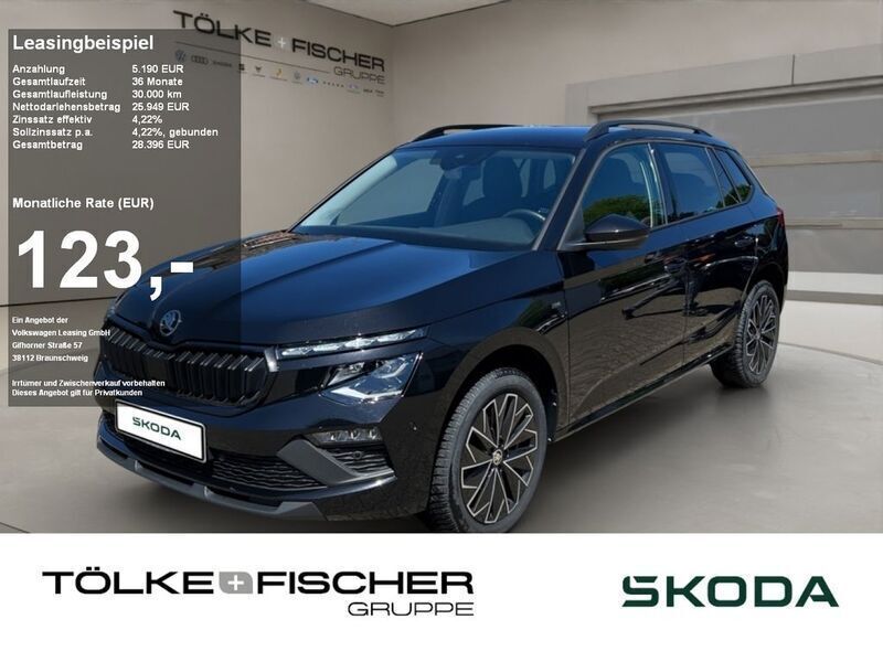 Schwarz Gebraucht 2024 Skoda Kamiq Selection SUV | 25.949 € (Etwas zu teuer) - Bild 1/4