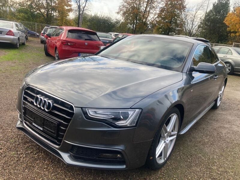 Grau Gebraucht 2015 Audi A5 Comfort Coupé | 13.499 € (Superpreis) - Bild 1/4