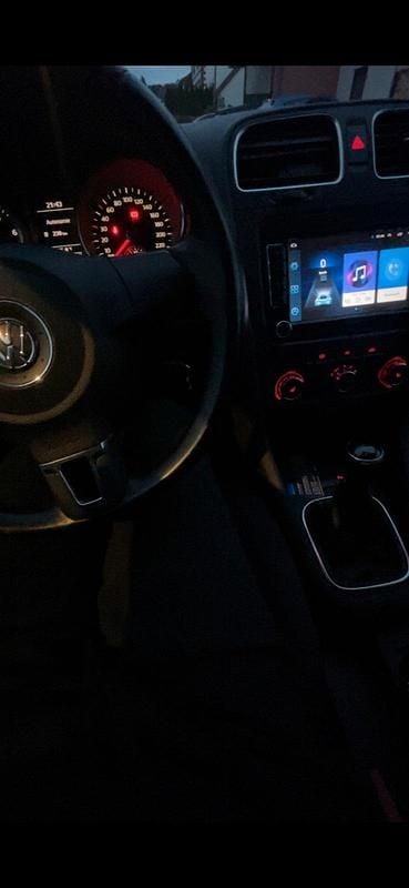 Gebraucht VW Golf VI R 2009 Silber Kleinwagen