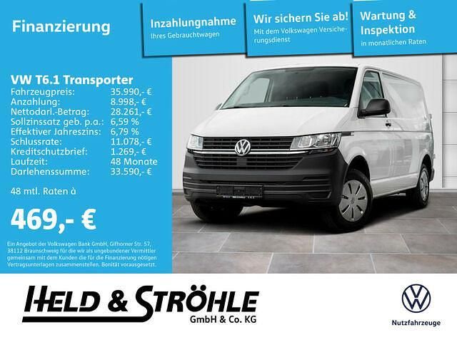 Weiß Gebraucht 2022 VW T6.1 Van | 35.990 € (Teuer) - Bild 1/2