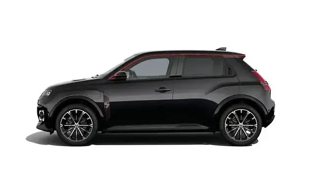 Neu Renault R5 Iconic 110 kW (150 PS) 2026 Schwarz Kleinwagen