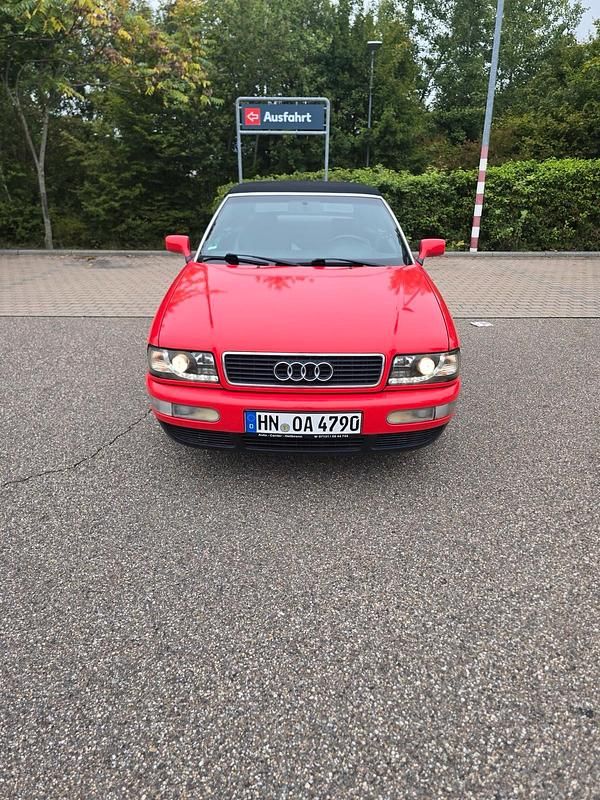 Gebraucht Audi Cabriolet 125 PS (91 kW) 1999 Rot Cabrio