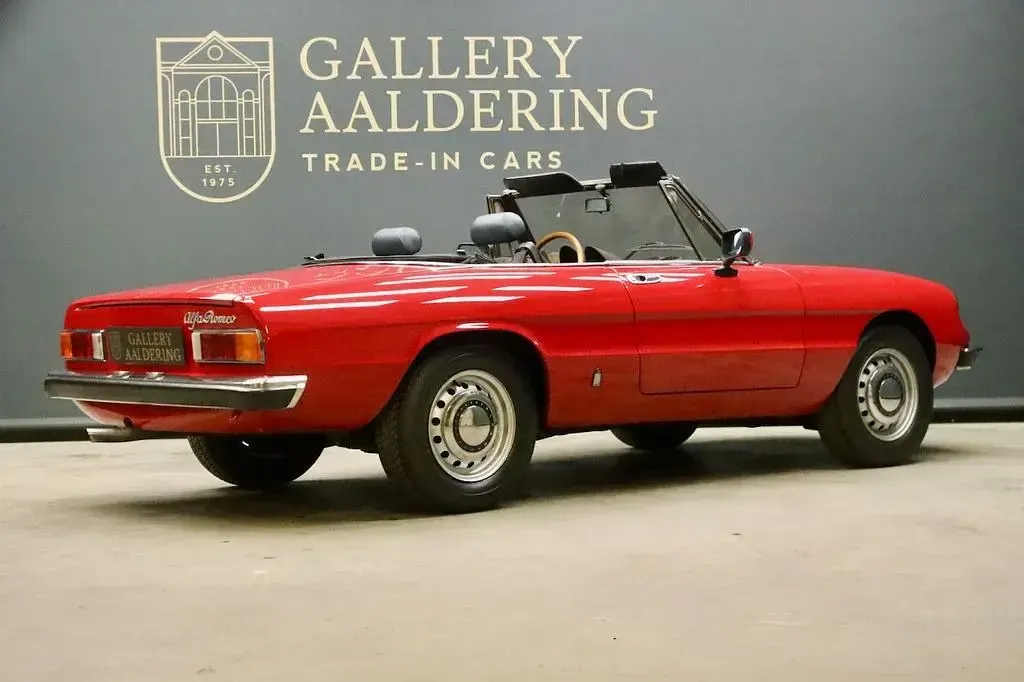 Gebraucht Alfa Romeo Spider Veloce 1982 Rot Cabrio