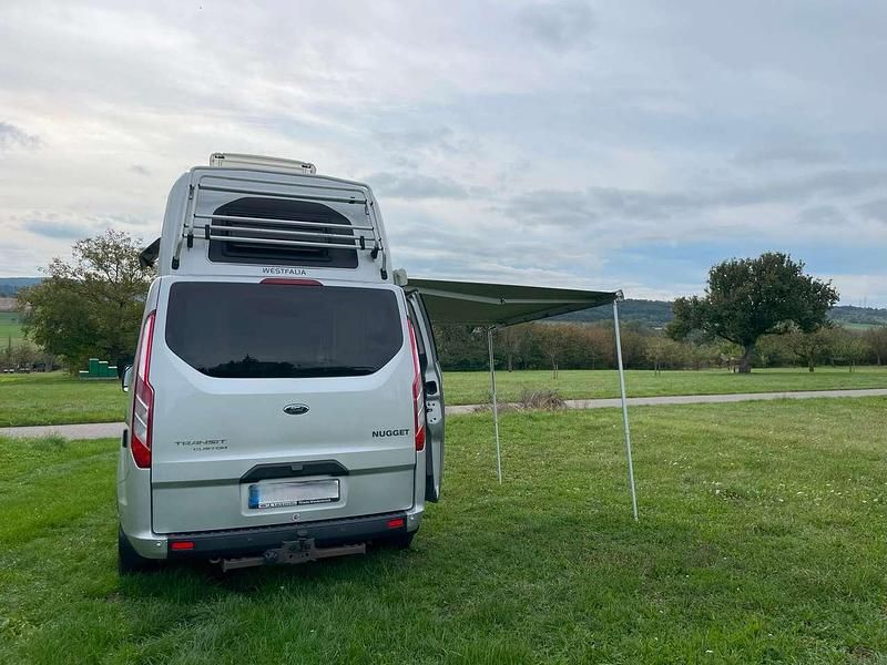 Gebraucht Ford Transit Custom Nugget 170 PS (125 kW) 2019 Silber Van / Kleinbus