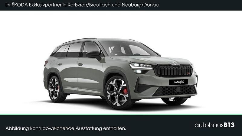 Stahlgrau Neu 2025 Skoda Kodiaq RS SUV | 56.890 € (Fairer Preis) - Bild 1/4