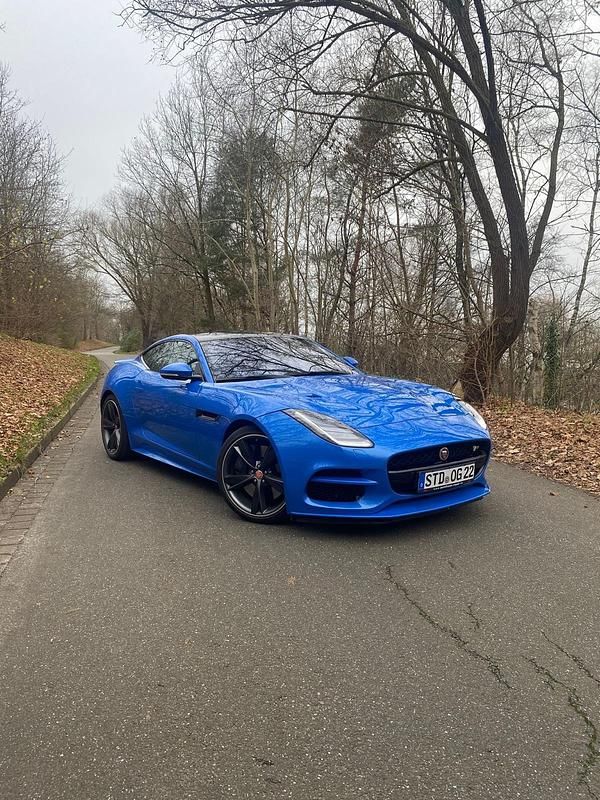 Blau Gebraucht 2017 Jaguar F-Type R Coupé | 62.499 € - Bild 1/4